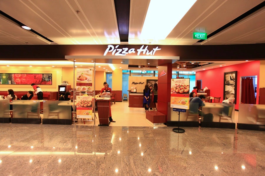 Pizza Hut Restaurant, Changi Airport Terminal 1, Singapore ...